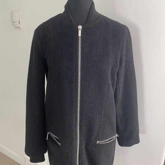 Elizabeth and James Mid-Length Wool Jacket - Picture 3 of 11